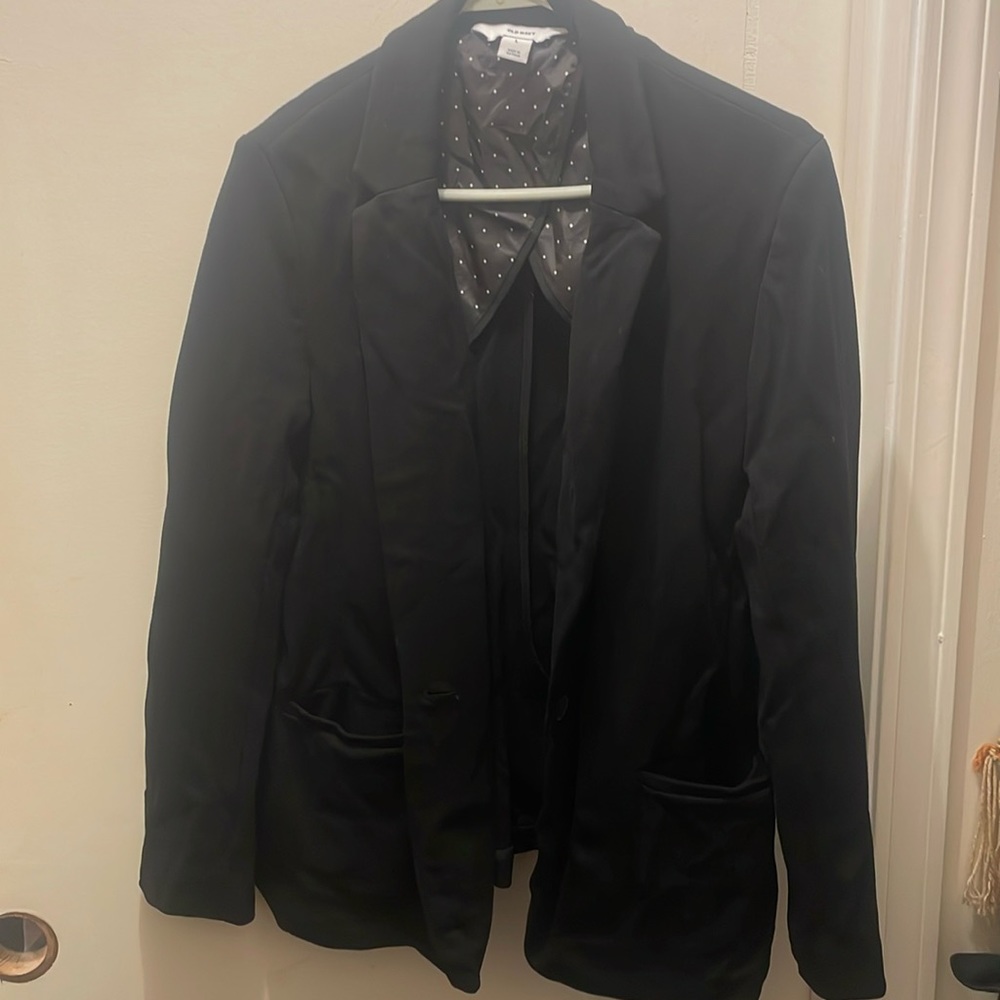 Black old navy soft stretch blazer